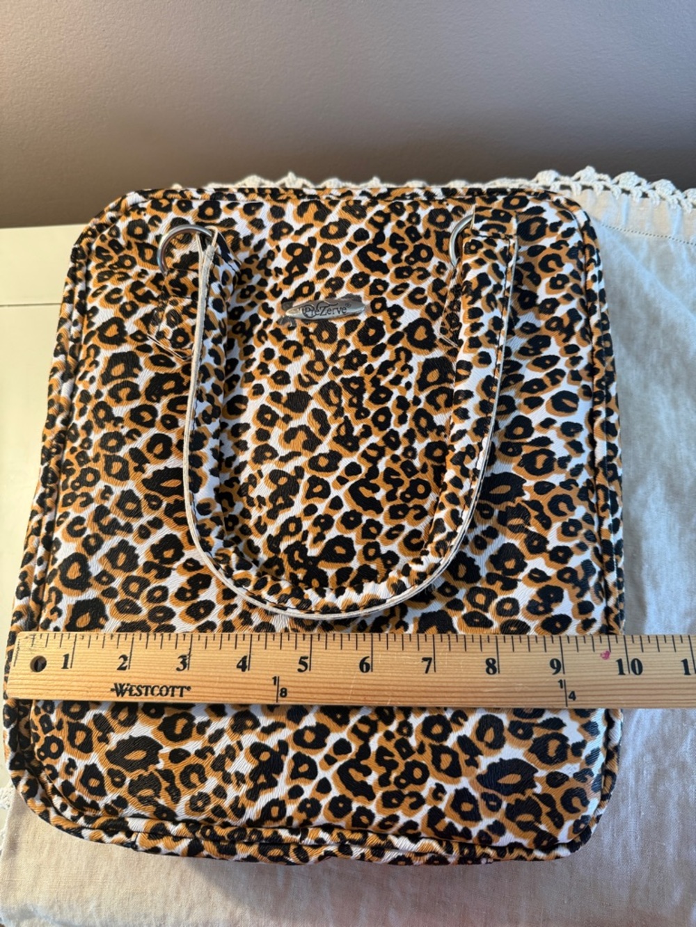 New Preserve Leopard print  Jewelry Tote. Travel Bag - Picture 2 of 15
